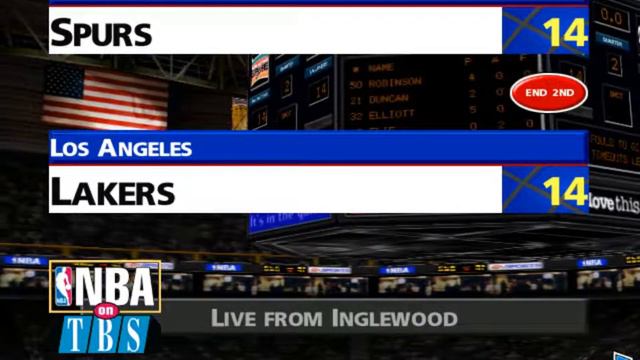 Nba Live 99 San Antonio Spurs-Los Angeles Lakers Season Game#12 смотреть онлайн