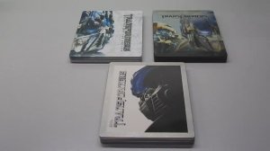 ТРАНСФОРМЕРЫ - STEELBOOK - TRANSFORMERS - обзор Английских стилбуков "Трансформеры" 1, 2, 3 части