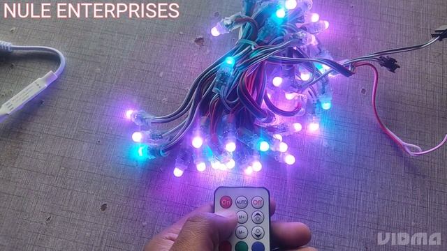 WS2811 WS2812B pixel strip and pixel led Controller 5-24V led Controller 21 keys Mini RF module