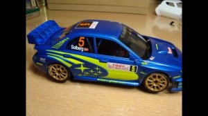 TAMIYA 1:24 SUBARU IMPREZA WRC Monte Carlo 2005