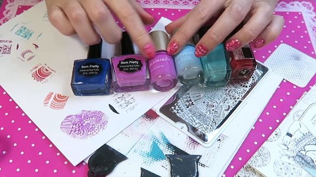 10 пластин для Стемпинга MoYou London!Посылка из Великобритании.Обзор лаков для Стемпинга. смотреть онлайн