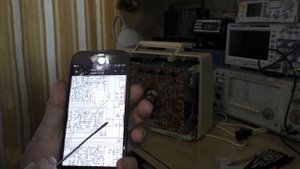 Телевизор Сапфир 412 после восстановления.