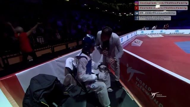 Final M-58 London 2017 World Taekwondo Grand Prix A. HADIPOUR SEIGHALANI (IRI) vs M. ARTAMONOV (RUS смотреть онлайн