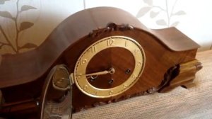 Часы каминные настольные с четвертным боем фирмы JUBA Германия