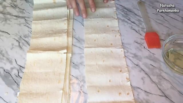Самса из Лаваша / Ленивая Самса / Самса с Курицей / Домашняя Самса