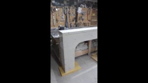 Камин выполнен в технике Scagliola Искусственный Оселковый мрамор.  www.oselok.pro