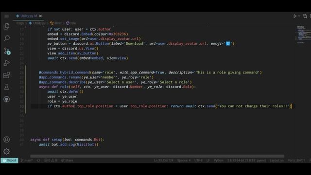 Everything about hybrid commands | Discord.py hindi смотреть онлайн
