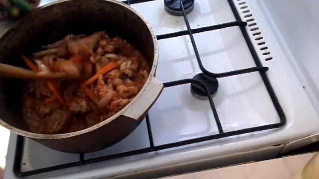 Картофель фаршированный мясом с овощами. смотреть онлайн