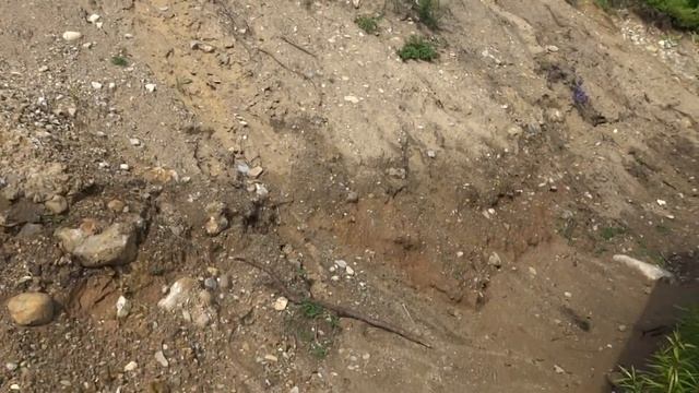 Президентская программа по  укреплению берега реки Волоста 26.07.2020г.Как все смыло. смотреть онлайн