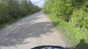 100км/ч  на велосипеде с горки