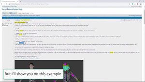 Detroit: Become Human 3D Model  Extract Tutorial