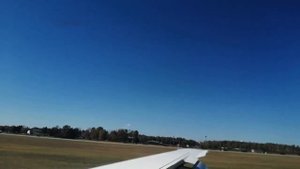 Посадка в аэропорту Хурба(KXK) . Рейс NZ-2109.KJA-KXK Красноярск-Комсомольск. SSJ-100 а/к "Якутия"