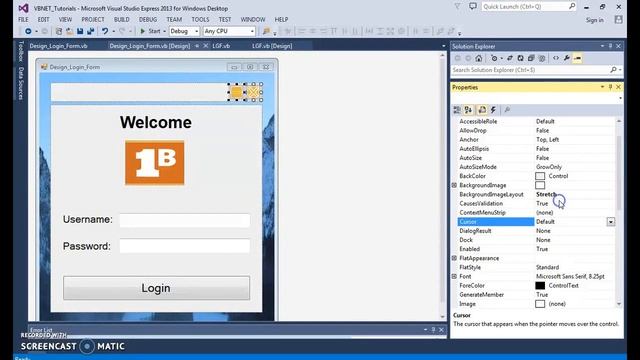 VB.NET - How To Design Login Form In Visual Basic.Net смотреть онлайн