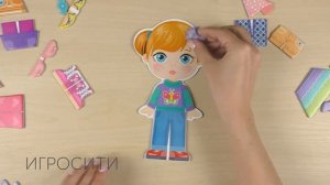 Игра магнитная "Одевашки. Настя", Десятое королевство