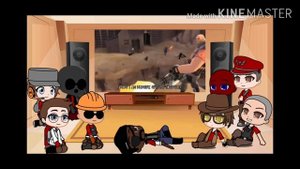 TF2 react to Team Fortress 2 meet the crew rap