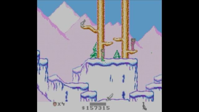 Dendy (Famicom,Nintendo,Nes) 8-bit Cliffhanger Level 3 Прохождение