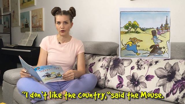 9 Bedtime stories The Town Mouse And The Country Mouse Сказки детям на английском смотреть онлайн