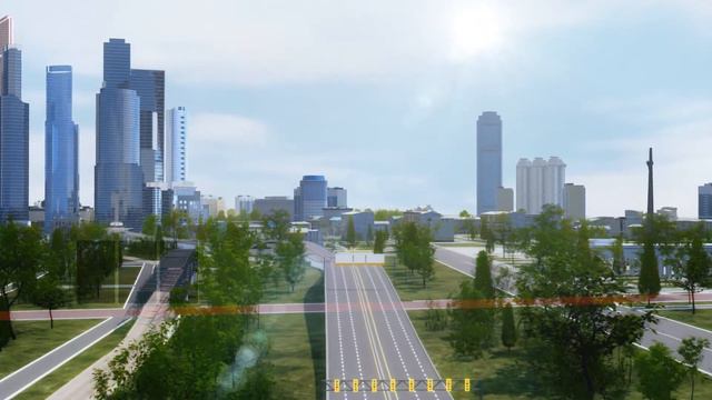 Ролик Северный дублер Кутузовского проспекта смотреть онлайн