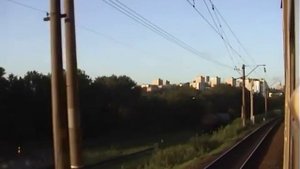 Вид из окна поезда Владивосток - Первая речка