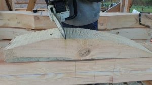 Приёмы работы бензопилой.