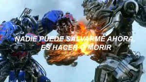 Imagine Dragons - Battle Cry ( Transformers : Age Of Extinction  sub.español)