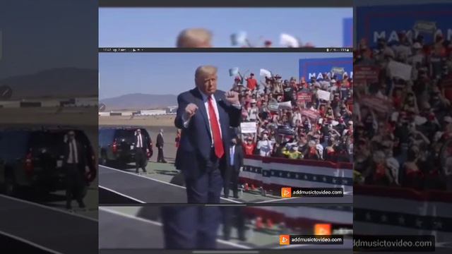Дональд Трамп танцует