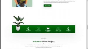 Plantstore  Gardening and Landscaping Figma Template lawn services TheMadbrains