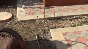 Беседка своими руками Разметка участка Установка опалубки и столбов