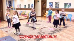 ребенок 4-5 лет. Дети. Танец детский  к празднику Вёсны «Капельки» Дети от 3 до 6 лет