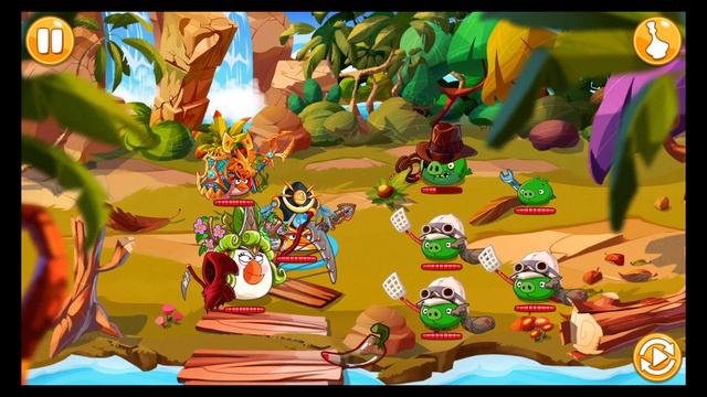 Angry Birds Epic #358 ВОЗВРАЩЕНИЕ В ДЖУНГЛИ Геймплей Walkthrough смотреть онлайн