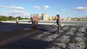 Гидроизоляция кровли жидкой резиной || Ремонт кровли под ключ || Ремонт крыши