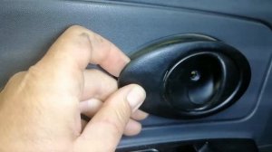 Chevrolet Spark Interior Door Handle Removal