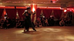 Carolina Jaurena and Andres Bravo performing Milonga @ Tango Nocturne NYC 2014