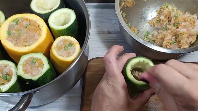ФАРШИРОВАННЫЕ КАБАЧКИ-если попробуете хоть раз, будете готовить их постоянно!!