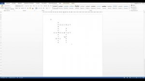 Как создать кроссворд в Microsoft Office Word?