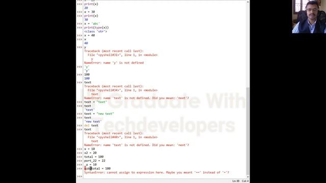 PythonForEngineers 6.2: Identifiers, Reserved Keywords, Rules of Identifiers | Creating Identifiers