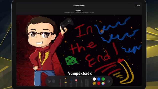 Final Cut Pro for iPad: Live Drawing смотреть онлайн