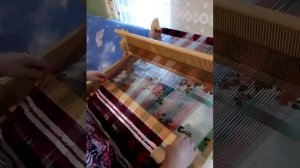 Дом творчества. Мастер-класс. Палантин. Ручное ткачество