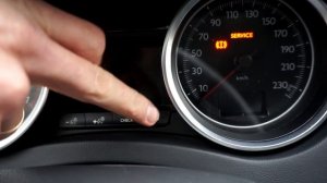 Peugeot 508 reset service reminder indicator (spanner symbol)