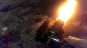Горелка Димы Бондаря с автоподжигом