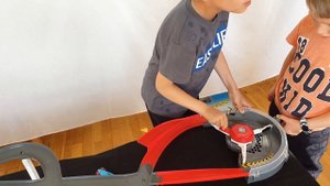 Hot Wheels Spiral Speedway Track Set/Хот Вилс Скоростная Спираль/ Супер-Гонки ХотВилс
