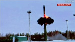 Пуск МБР "Ярс" с космодрома "Плесецк".  01.03.2024
