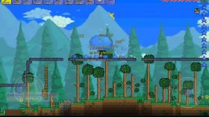 Let's play terraria (ANDROID) - Король Слизней