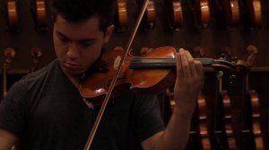 Riccardo Bergonzi, Cremona 2008 "Caravaggio" | Violin Demonstration