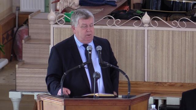 25.05.2019 Франц Гергардович Тиссен, проповедь: "Кто имеет уши слышать, да слышит!" смотреть онлайн