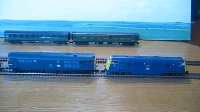 Сравнение масштабов H0 и OO на примере моих локомотивов. смотреть онлайн