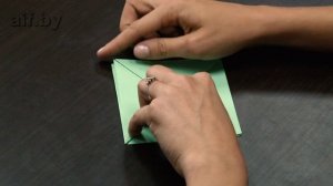 Оригами. Панама из бумаги.