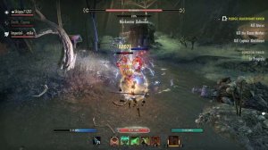 ESO Fungal Grotto 1 Tank & Healer run Khajiit Templar Healer Normal PS4 eu