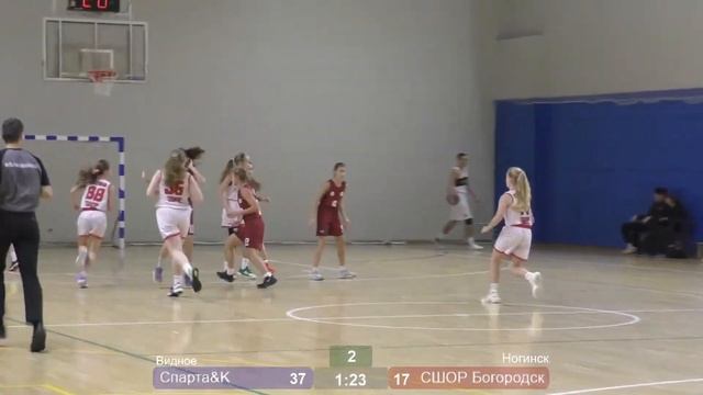 ДБК «Спарта&K» (Видное) - СШОР г.о. Богородский, 06.11.2023 смотреть онлайн