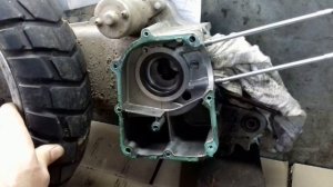 Замена коленвала на китайском скутере (139qmb) с другой шестерёнкой масляного насоса